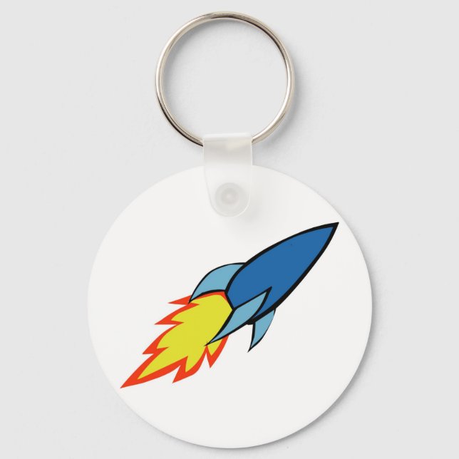 Rocket Keychain (Front)