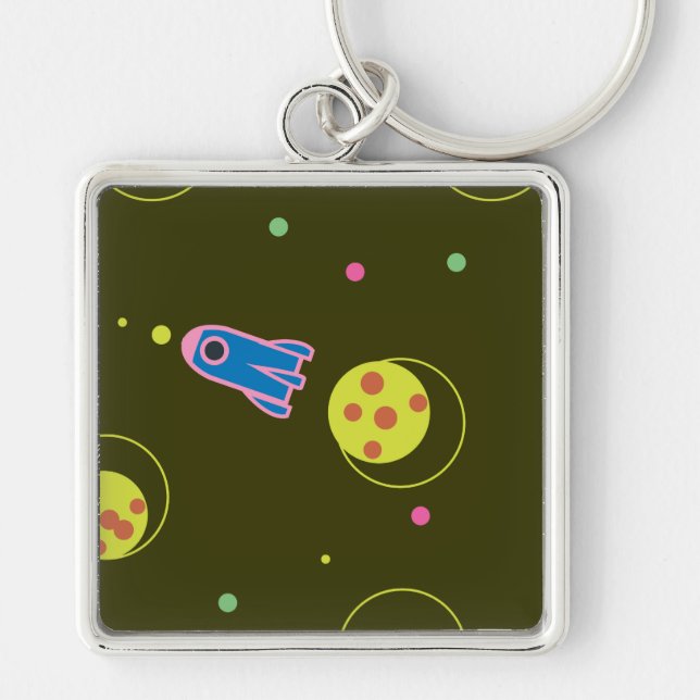 Rocket Keychain (Front)