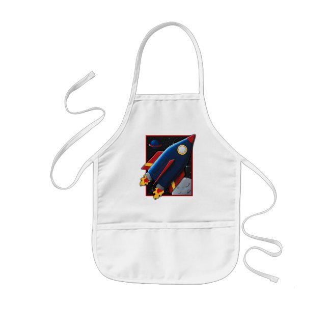 Rocket Kids' Apron (Front)