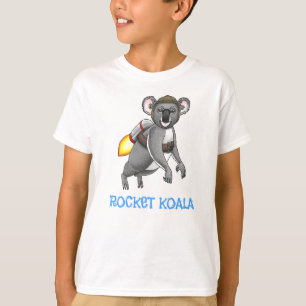Rocket Koala Bear's first jetpack ride T-Shirt