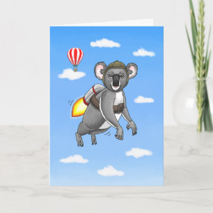 Rocket Koala Card