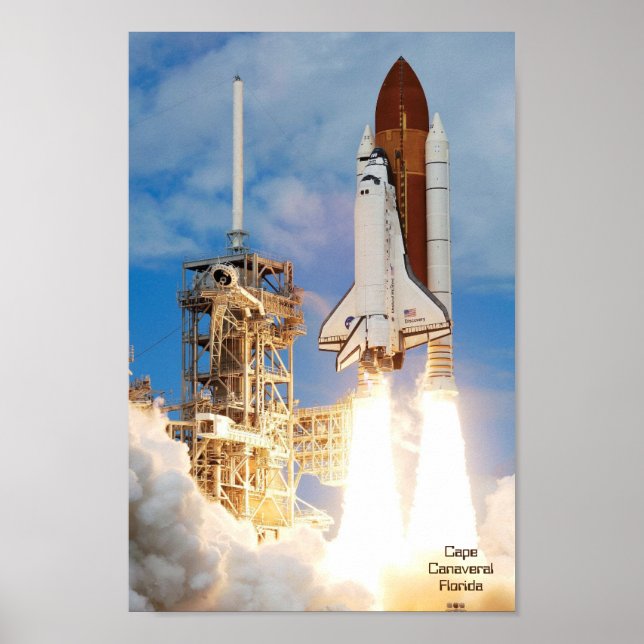 Rocket Launch Florida USA  Poster (Front)