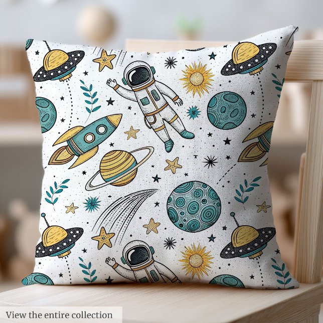 Rocket Launch Pillow Birthday Gift for Space Fan (Rocket Launch Pillow Birthday Gift for Space Fan)
