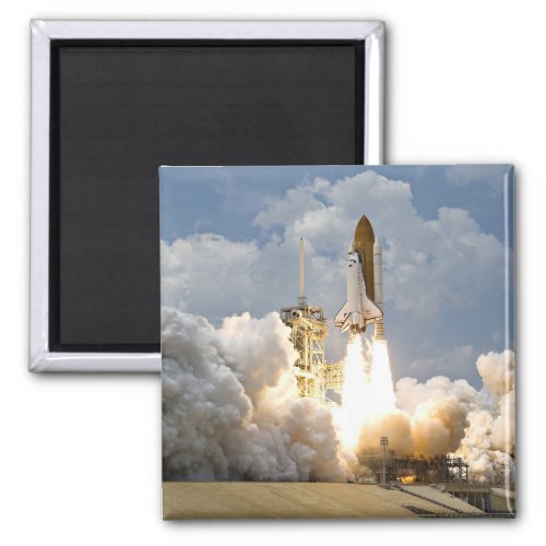 Rocket Launch Space Shuttle Magnet