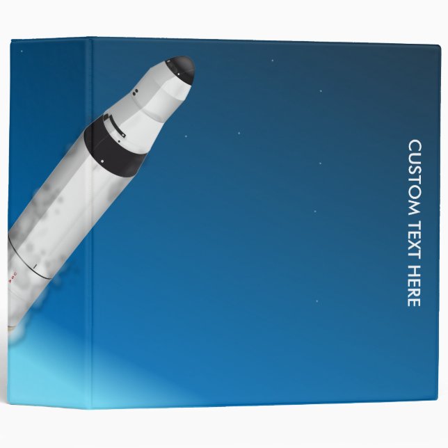 Rocket Launcher 3 Ring Binder (Front/Spine)