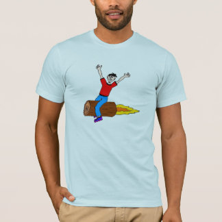 rocket log T-Shirt