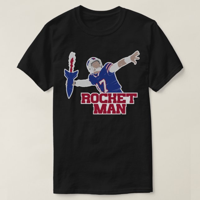 Rocket Man Classic T Shirt (Design Front)