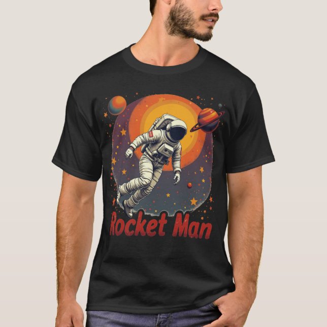 Rocket Man T-Shirt (Front)