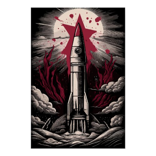 Rocket Meluncur Poster
