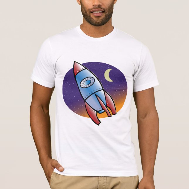 Rocket Mens T-Shirt (Front)