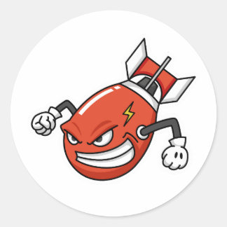 Rocket Missile Sticker