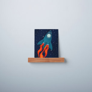 Rocket   picture ledge