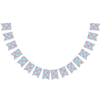 Rocket Pop, Small Plaid Bunting Flags