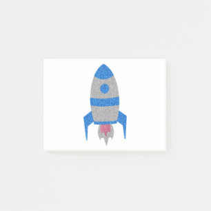 Rocket Post-it Notes