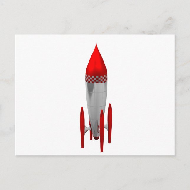 rocket postcard (Front)