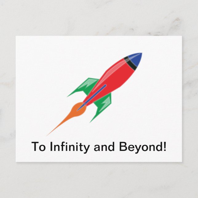 Rocket Postcard (Front)
