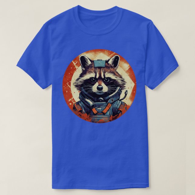 Rocket Raccoon 3 T-Shirt (Design Front)