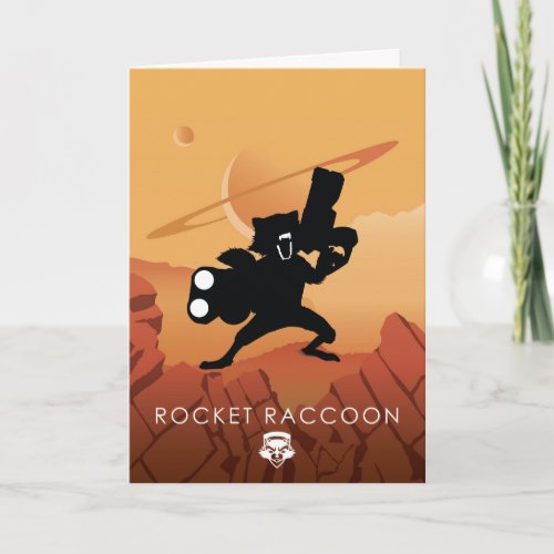 Rocket Raccoon Heroic Silhouette Card