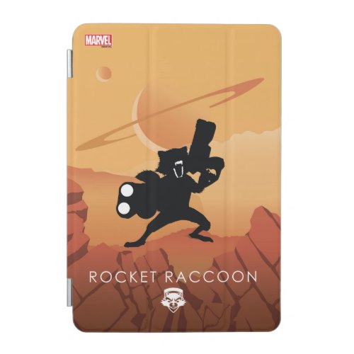 Rocket Raccoon Heroic Silhouette iPad Mini Cover