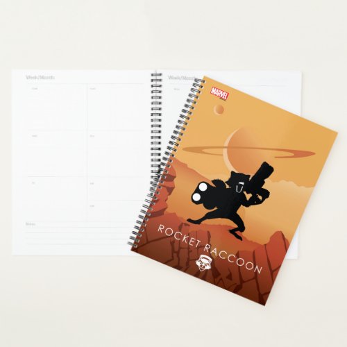 Rocket Raccoon Heroic Silhouette Planner