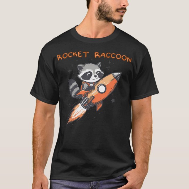 Rocket Raccoon T-Shirt (Front)