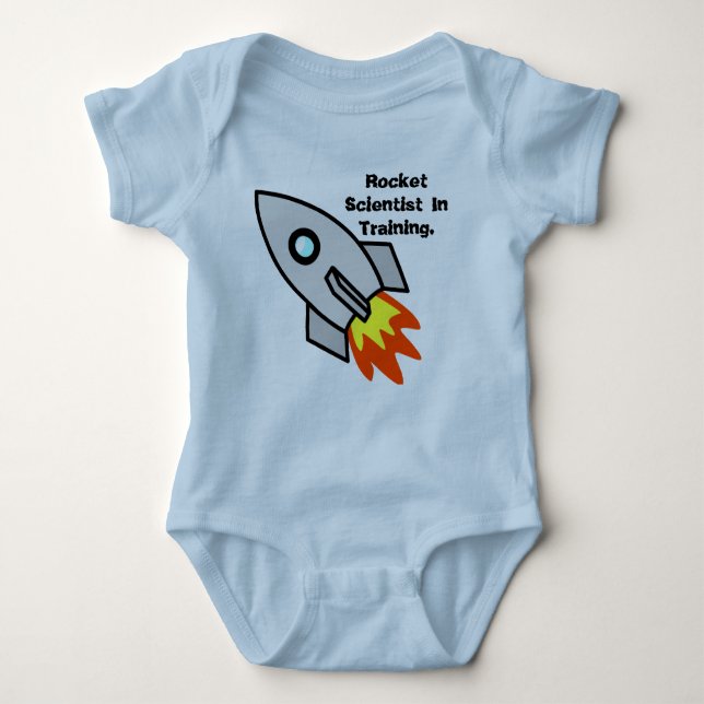 Rocket Science Baby Bodysuit (Front)
