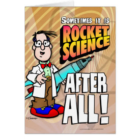 Rocket Science Card
