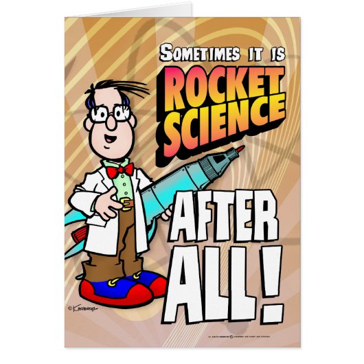 Rocket Science Cards (Front)