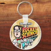 Rocket Science Keychain (Front)