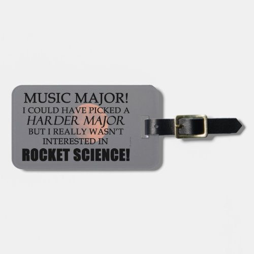Rocket Science Luggage Tag