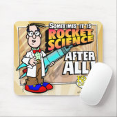 Rocket Science Mouse Pad (With Mouse)