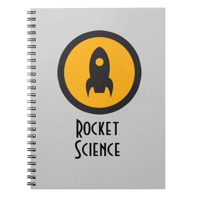 Rocket Science Notebook (Front)