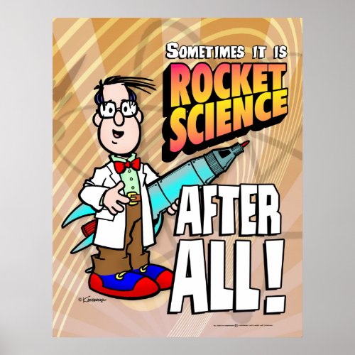 Rocket Science Poster