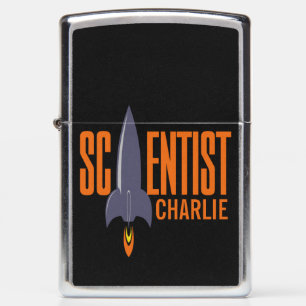 Rocket Scientist custom name lighter