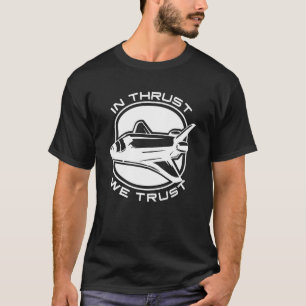 Rocket Scientist Spaceship Graphic  Space Shuttle  T-Shirt