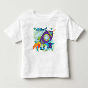 Rocket Ship 3rd Birthday T-shirts and Gifts