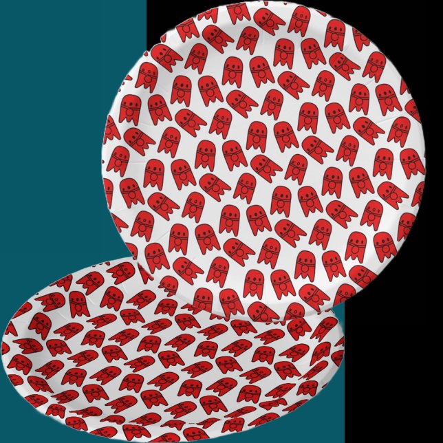 Rocket Ship Birthday Party  Paper Plates (Creator Uploaded)