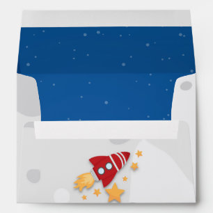 Rocket Ship Envelope