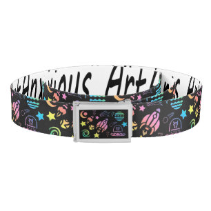 Rocket Ship in Outer Space Belt