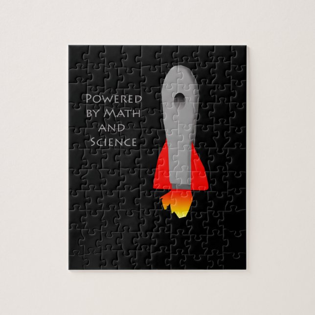 Rocket Ship Jigsaw Puzzle (Vertical)