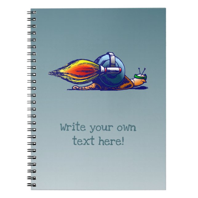 Rocket Snail Notebook (Front)