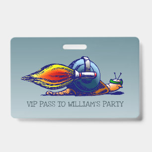 Rocket Snail VIP Pass Badge