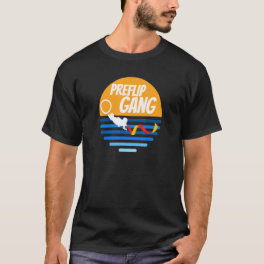 Rocket Soccer Preflip Gang Cool Sunset Graphic T-Shirt