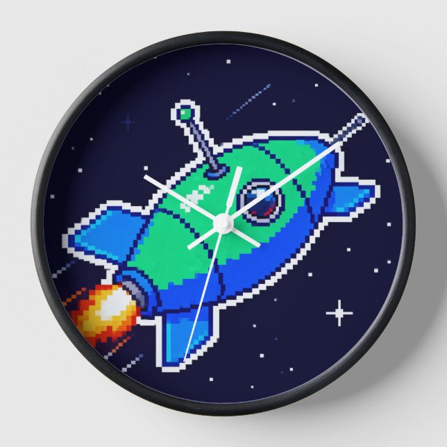 Rocket Squad Wall Clock (Front)