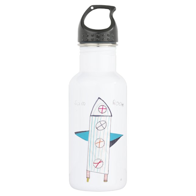 ROCKET STAINLESS STEEL WATER BOTTLE (Front)