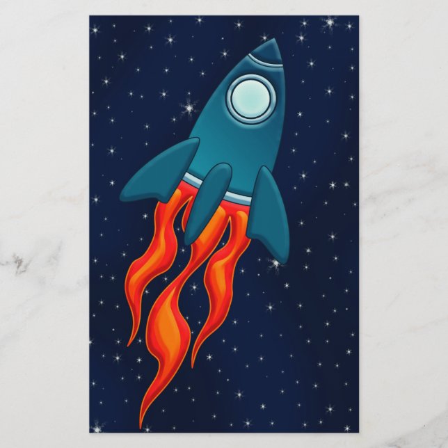 Rocket Stationery (Front)