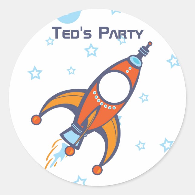 Rocket Sticker (Front)
