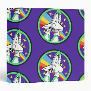 Rocket to the Moon 3 Ring Binder