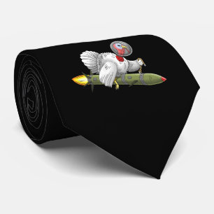 Rocket Turkey Neck Tie