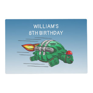 Rocket Turtle Placemat